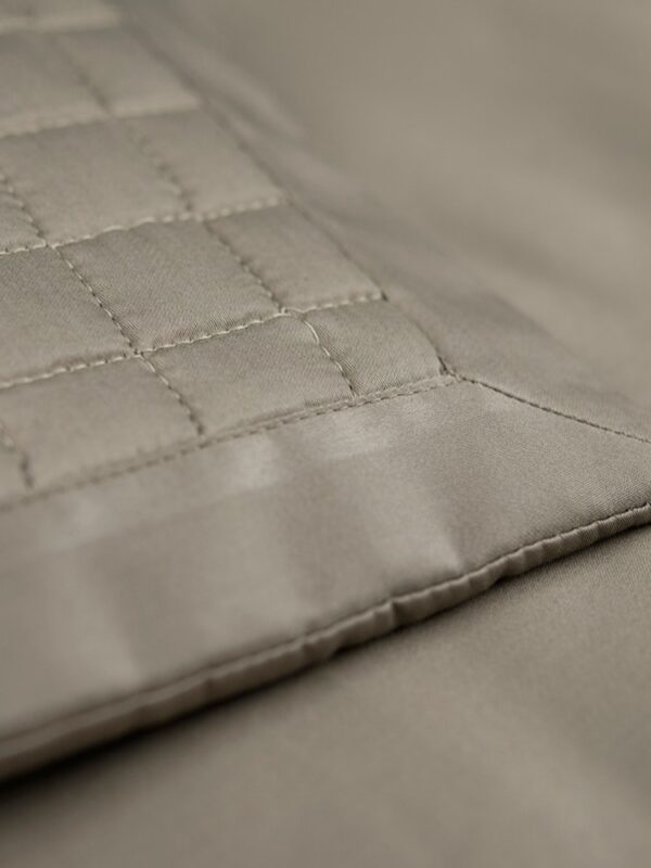 Dommelin Bedsprei Block Taupe