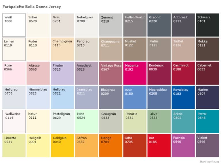 Bella donna hoeslakens zijn in verschillende kleuren verkrijgbaar