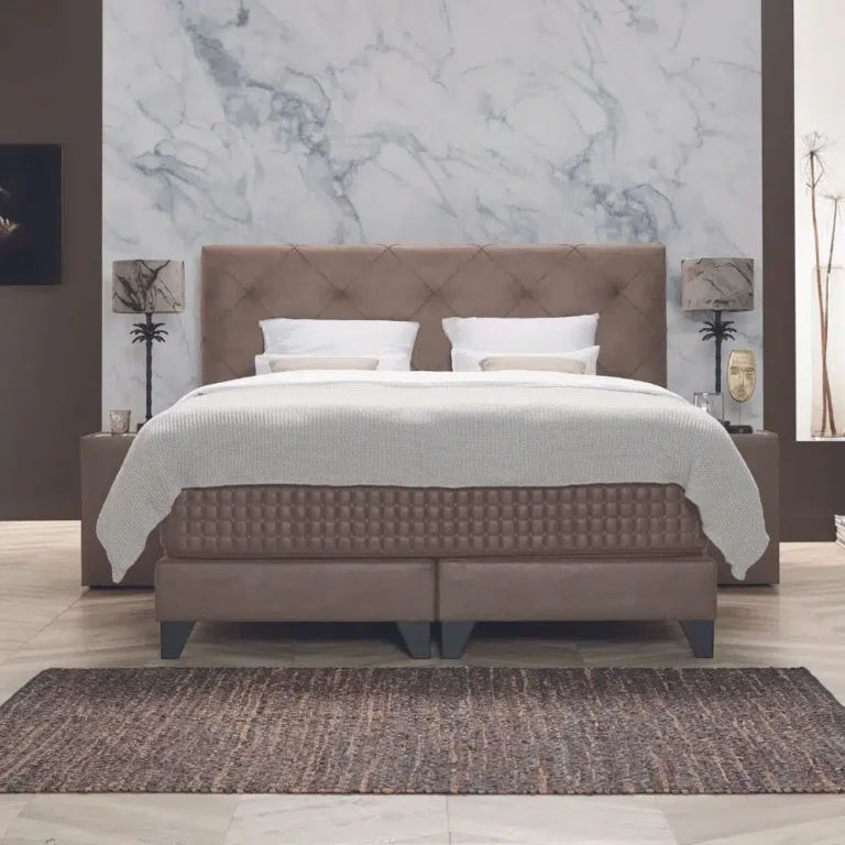 Boxspring is een pronkstuk in jouw slaapkamer. Stel de boxspring naar jouw persoonlijke voorkeuren in.