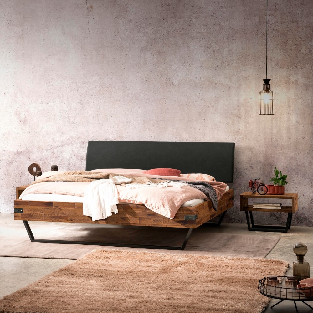 massief houten bedden