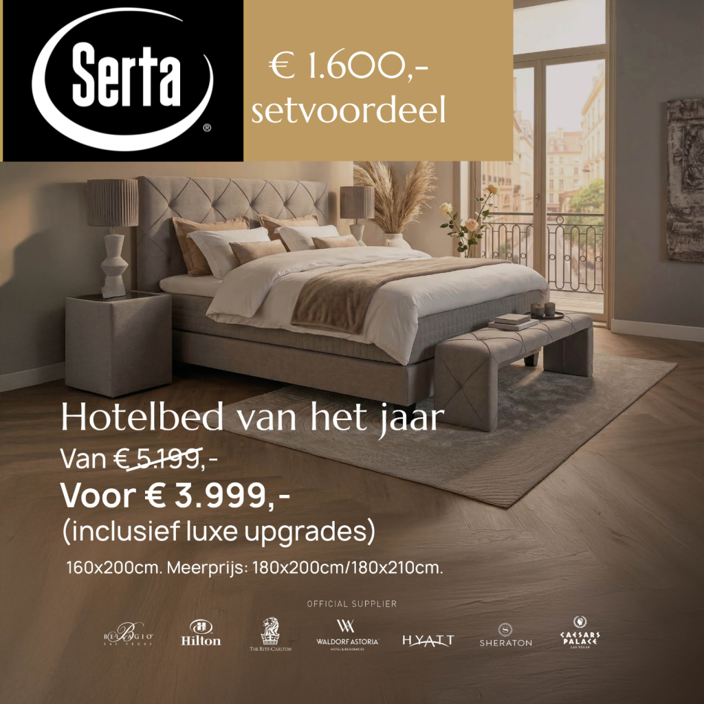 Serta boxspring Slaap Studio Arnhem